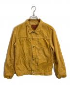 TCB jeansティーシービー ジーンズ）の古着「コーデュロイジャケット」｜イエロー