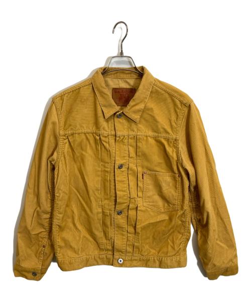 TCB jeans（ティーシービー ジーンズ）TCB JEANS (ティーシービー ジーンズ) コーデュロイジャケット イエロー サイズ:42の古着・服飾アイテム