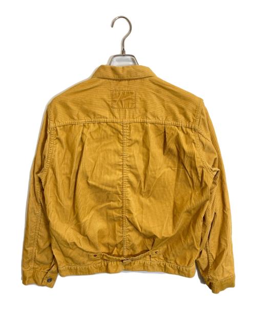 TCB jeans（ティーシービー ジーンズ）TCB JEANS (ティーシービー ジーンズ) コーデュロイジャケット イエロー サイズ:42の古着・服飾アイテム