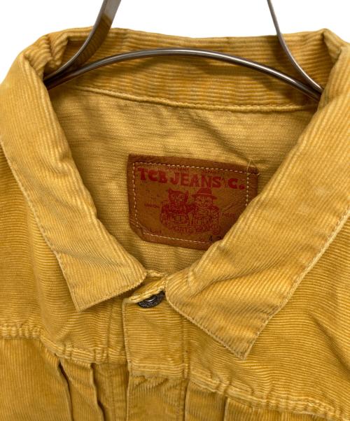 TCB jeans（ティーシービー ジーンズ）TCB JEANS (ティーシービー ジーンズ) コーデュロイジャケット イエロー サイズ:42の古着・服飾アイテム
