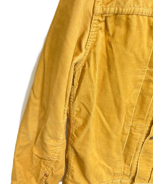 TCB jeans（ティーシービー ジーンズ）TCB JEANS (ティーシービー ジーンズ) コーデュロイジャケット イエロー サイズ:42の古着・服飾アイテム