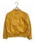 TCB JEANS (ティーシービー ジーンズ) コーデュロイジャケット イエロー サイズ:42：20000円