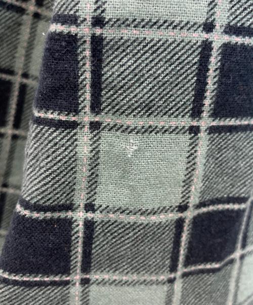 RRL（ダブルアールエル）RRL (ダブルアールエル) チェックシャツ グリーン サイズ:Lの古着・服飾アイテム