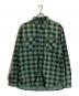 RRL（ダブルアールエル）の古着「チェックシャツ」｜グリーン
