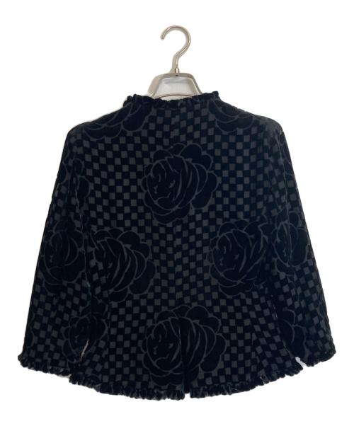 ARMANI COLLEZIONI（アルマーニ コレツィオーニ）ARMANI COLLEZIONI (アルマーニ コレツィオーニ) ジャケット ブラック サイズ:40の古着・服飾アイテム