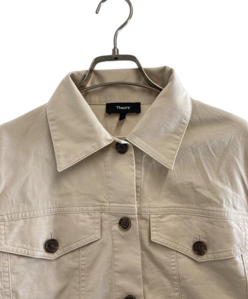 theory（セオリー）theory (セオリー) ジャケット ベージュ サイズ:Pの古着・服飾アイテム