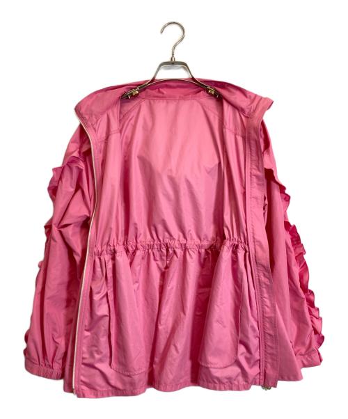 CELFORD（セルフォード）CELFORD (セルフォード) フリルブルゾン ピンク サイズ:Sの古着・服飾アイテム
