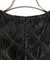 中古・古着 BORDERS AT BALCONY (ボーダーズアットバルコニー) PEPLUM QUILTING GILET ブラック サイズ:36：25000円