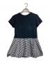 BORDERS AT BALCONY（ボーダーズアットバルコニー）の古着「BALLOON PEPLUM TEE」｜ブラック