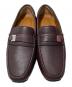 BALLY (バリー) レザーデッキシューズ ブラウン サイズ:10US：10000円