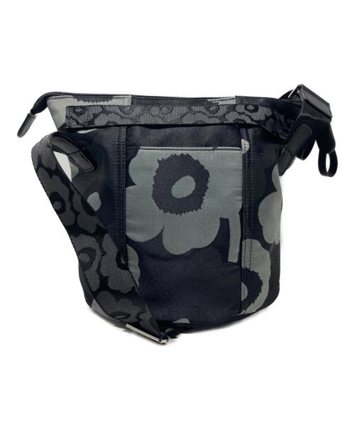 marimekko（マリメッコ）marimekko (マリメッコ) CARRY ALL UNIKKO/ショルダーバッグ ブラックの古着・服飾アイテム