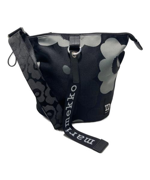 marimekko（マリメッコ）marimekko (マリメッコ) CARRY ALL UNIKKO/ショルダーバッグ ブラックの古着・服飾アイテム
