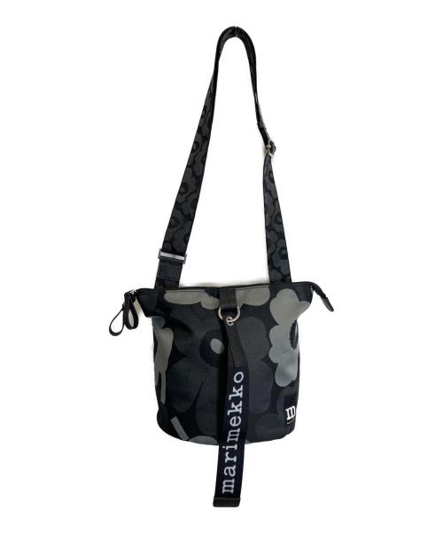 marimekko（マリメッコ）marimekko (マリメッコ) CARRY ALL UNIKKO/ショルダーバッグ ブラックの古着・服飾アイテム