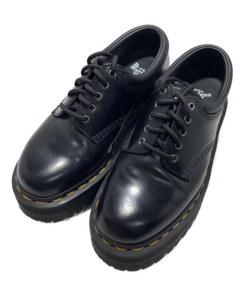 Dr.Martens（ドクターマーチン）Dr.Martens (ドクターマーチン) 8053 QUAD 5ホールシューズ ブラック サイズ:UK5の古着・服飾アイテム