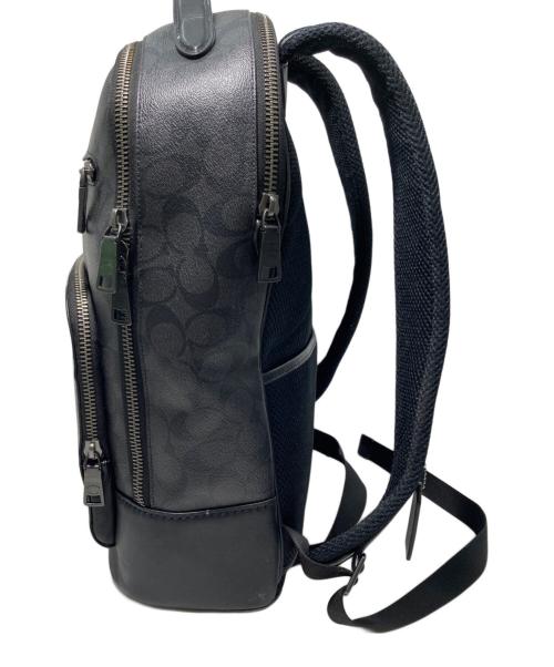 COACH（コーチ）COACH (コーチ) イーサン バックパック・シグネチャー キャンバス ブラックの古着・服飾アイテム