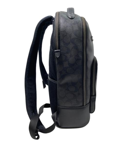 COACH（コーチ）COACH (コーチ) イーサン バックパック・シグネチャー キャンバス ブラックの古着・服飾アイテム