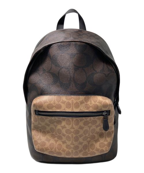 COACH（コーチ）COACH (コーチ) リュック ブラウンの古着・服飾アイテム