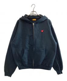 HUMAN MADE（ヒューマンメイド）の古着「CLASSIC ZIP-UP SWEAT HOODIE」｜ブラック