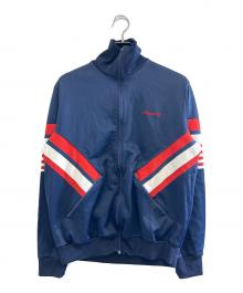 adidas Originals（アディダスオリジナル）の古着「トラックジャケット」｜ネイビー×レッド