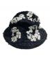 Denim Tears（デニムティアーズ）の古着「COTTON WREATH TWEED BUCKET HAT　RE-DT-BK-00-00-16」｜ブラック
