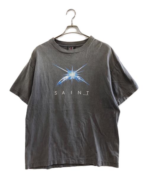 SAINT MICHAEL（セントマイケル）SAINT MICHAEL (セントマイケル) PAIN SS TEE グレー サイズ:Lの古着・服飾アイテム