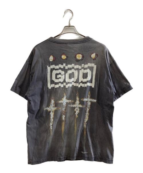 SAINT MICHAEL（セントマイケル）SAINT MICHAEL (セントマイケル) FORSOMEONE (フォーサムワン) FS SS T-SHIRT グレー サイズ:Lの古着・服飾アイテム