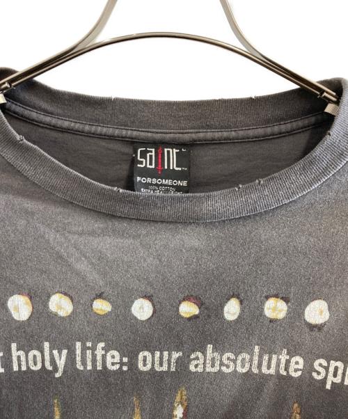 SAINT MICHAEL（セントマイケル）SAINT MICHAEL (セントマイケル) FORSOMEONE (フォーサムワン) FS SS T-SHIRT グレー サイズ:Lの古着・服飾アイテム