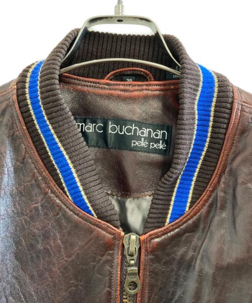 Marc Buchanan（マークブキャナン）Marc Buchanan (マークブキャナン) レザージャケット ブラウン サイズ:38の古着・服飾アイテム