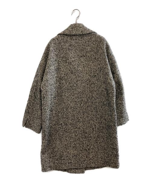 HERNO（ヘルノ）HERNO (ヘルノ) ダブルツイードコート ベージュ サイズ:48の古着・服飾アイテム