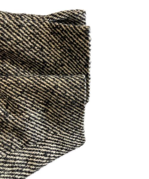 HERNO（ヘルノ）HERNO (ヘルノ) ダブルツイードコート ベージュ サイズ:48の古着・服飾アイテム