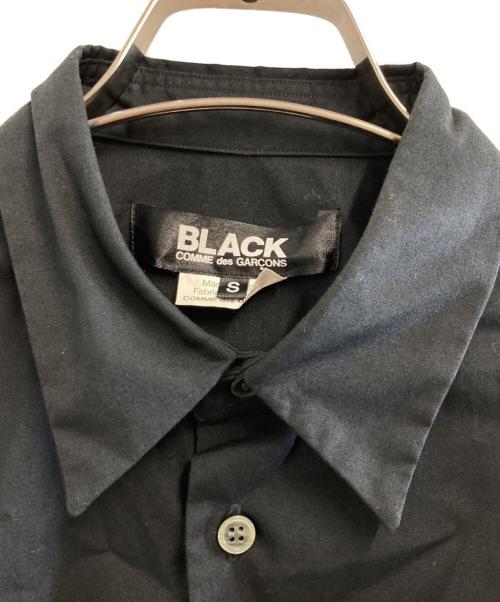 BLACK COMME des GARCONS（ブラックコムデギャルソン）BLACK COMME des GARCONS (ブラックコムデギャルソン) シャツ ブラック サイズ:Sの古着・服飾アイテム