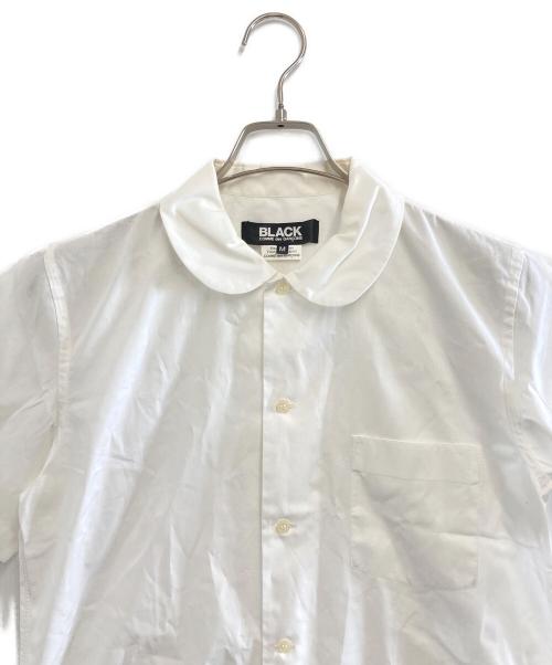 BLACK COMME des GARCONS（ブラックコムデギャルソン）BLACK COMME des GARCONS (ブラックコムデギャルソン) 半袖シャツ ホワイト サイズ:Mの古着・服飾アイテム