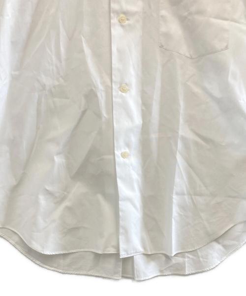 BLACK COMME des GARCONS（ブラックコムデギャルソン）BLACK COMME des GARCONS (ブラックコムデギャルソン) 半袖シャツ ホワイト サイズ:Mの古着・服飾アイテム