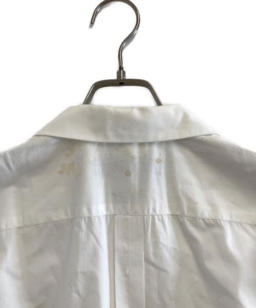 BLACK COMME des GARCONS（ブラックコムデギャルソン）BLACK COMME des GARCONS (ブラックコムデギャルソン) 半袖シャツ ホワイト サイズ:Mの古着・服飾アイテム