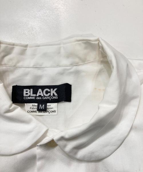 BLACK COMME des GARCONS（ブラックコムデギャルソン）BLACK COMME des GARCONS (ブラックコムデギャルソン) 半袖シャツ ホワイト サイズ:Mの古着・服飾アイテム