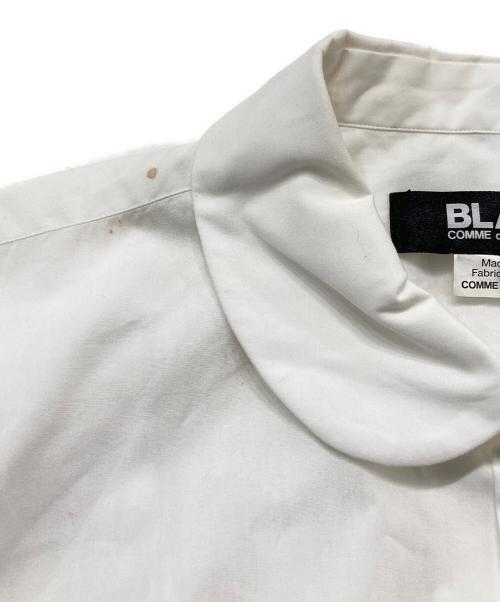 BLACK COMME des GARCONS（ブラックコムデギャルソン）BLACK COMME des GARCONS (ブラックコムデギャルソン) 半袖シャツ ホワイト サイズ:Mの古着・服飾アイテム
