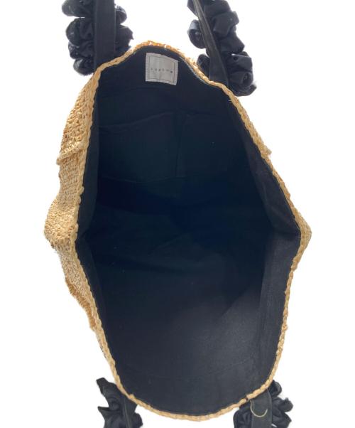 LUDLOW（ラドロー）LUDLOW (ラドロー) カゴトートバッグ ブラウンの古着・服飾アイテム