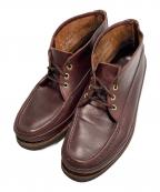 RUSSELL MOCCASINラッセルモカシン）の古着「チャッカーブーツ」｜ブラウン