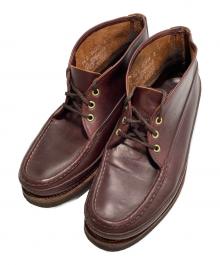 RUSSELL MOCCASIN（ラッセルモカシン）の古着「チャッカーブーツ」｜ブラウン