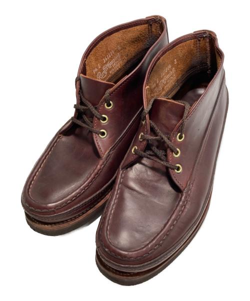 RUSSELL MOCCASIN（ラッセルモカシン）RUSSELL MOCCASIN (ラッセルモカシン) チャッカーブーツ ブラウン サイズ:9　1/2の古着・服飾アイテム