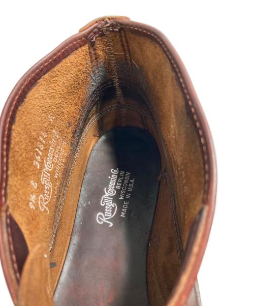 RUSSELL MOCCASIN（ラッセルモカシン）RUSSELL MOCCASIN (ラッセルモカシン) チャッカーブーツ ブラウン サイズ:9　1/2の古着・服飾アイテム