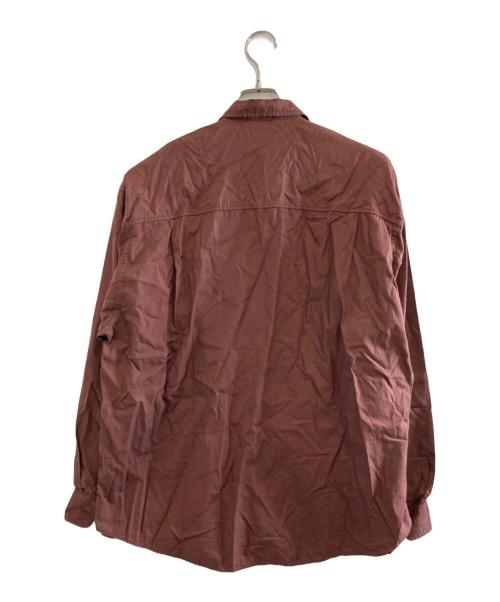 AURALEE（オーラリー）AURALEE (オーラリー) WASHED FINX TWILL BIG SHIRTS ブラウン サイズ:4の古着・服飾アイテム