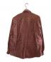 AURALEE (オーラリー) WASHED FINX TWILL BIG SHIRTS ブラウン サイズ:4：14000円