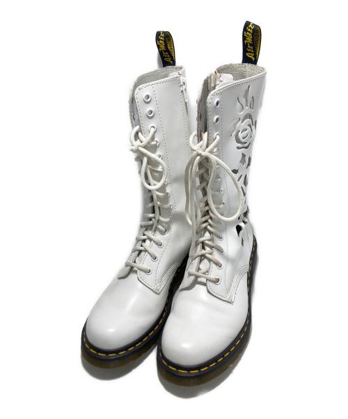 Dr.Martens（ドクターマーチン）Dr.Martens (ドクターマーチン) ブーツ ホワイト サイズ:UK5の古着・服飾アイテム
