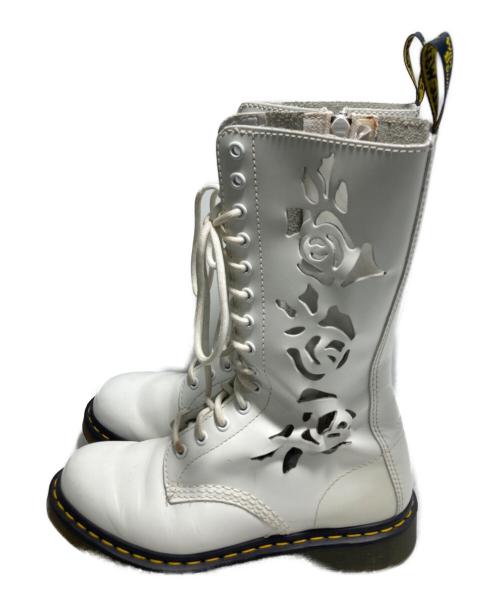 Dr.Martens（ドクターマーチン）Dr.Martens (ドクターマーチン) ブーツ ホワイト サイズ:UK5の古着・服飾アイテム