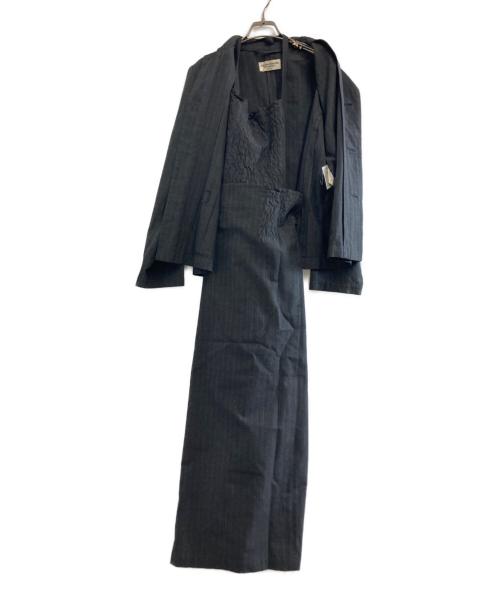 ROBE DE CHAMBRE COMME DES GARCONS（ローブドシャンブル コムデギャルソン）ROBE DE CHAMBRE COMME DES GARCONS (ローブドシャンブル コムデギャルソン) セットアップ グレー サイズ:ーの古着・服飾アイテム