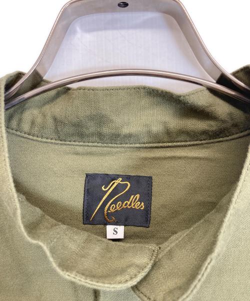 Needles（ニードルズ）Needles (ニードルズ) S.C. Army Shirt カーキ サイズ:Sの古着・服飾アイテム