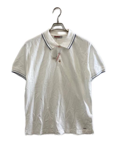 PRADA SPORTS（プラダスポーツ）PRADA SPORTS (プラダスポーツ) ポロシャツ ホワイト サイズ:Lの古着・服飾アイテム