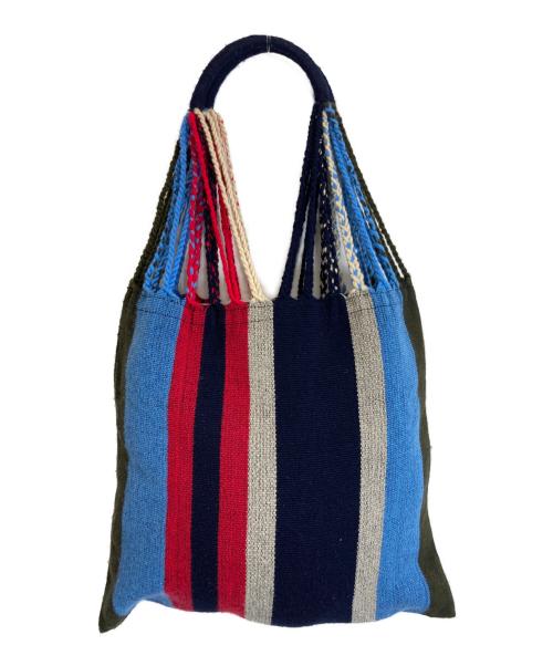 MARNI（マルニ）MARNI (マルニ) マーケットハンモックバッグ ネイビーの古着・服飾アイテム