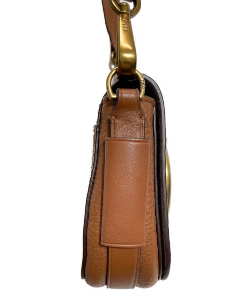POLO RALPH LAUREN（ポロ・ラルフローレン）POLO RALPH LAUREN (ポロ・ラルフローレン) Lennoxショルダーバッグ ブラウンの古着・服飾アイテム